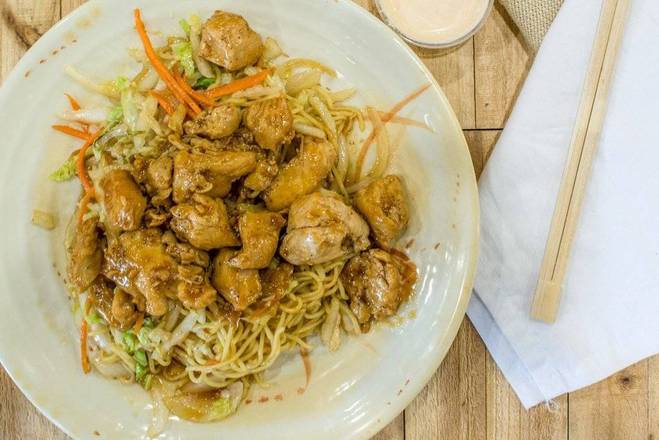 Order Chicken Yakisoba food online from Hibachi Express store, Auburndale on bringmethat.com