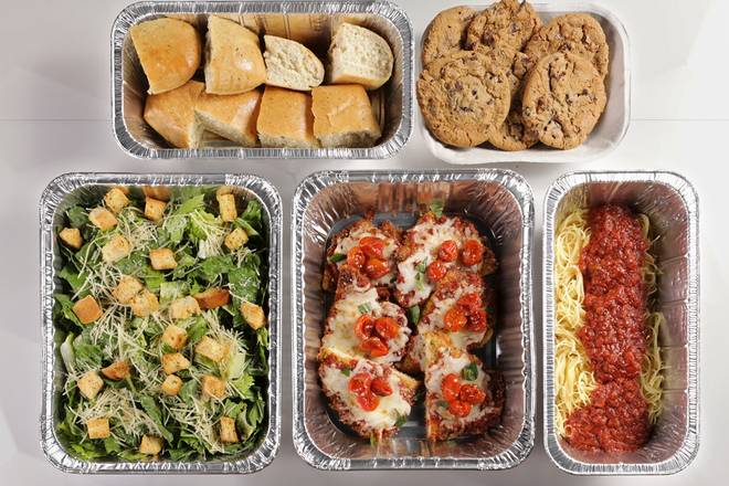 Order PREMIUM FEAST FOR FIVE food online from Romano's Macaroni Grill - Opry Mills store, Nashville on bringmethat.com