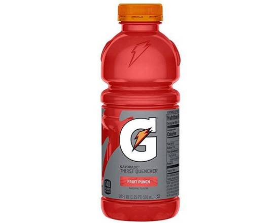 Order Gatorade Fruit Punch (20 oz) food online from Shell store, Tampa on bringmethat.com
