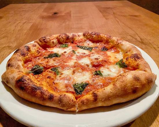 Order Margherita Pizza (Med) food online from Pizza To The People store, San Francisco on bringmethat.com