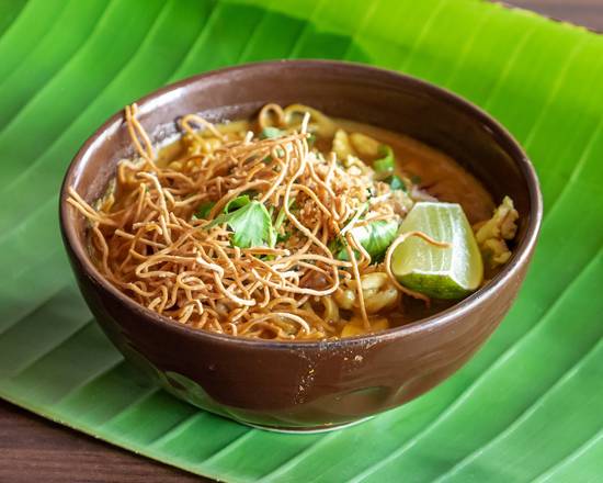 Order Kao Soi food online from Lucky House Thai Cuisine store, Berkeley on bringmethat.com