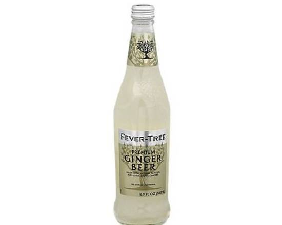 Order Fever-Tree Premium Ginger Beer 16.9 oz glass bottle  food online from Glenrose Liquor & Mini Mart store, Glendale on bringmethat.com