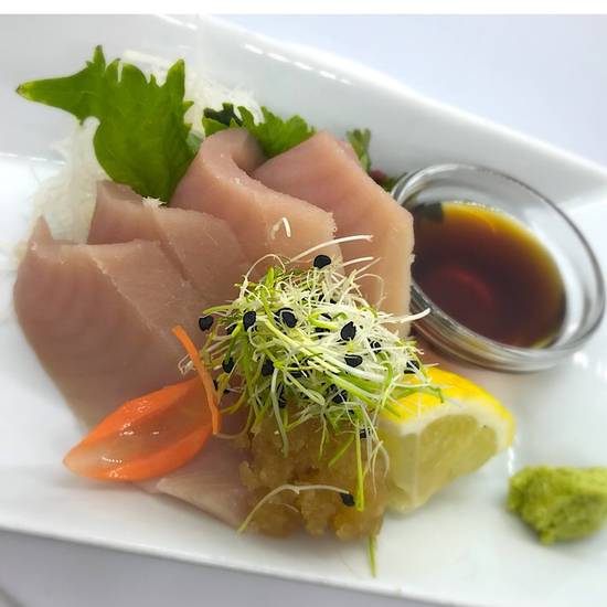 Order Albacore Sashimi food online from K-ZO Restaurant store, Culver City on bringmethat.com