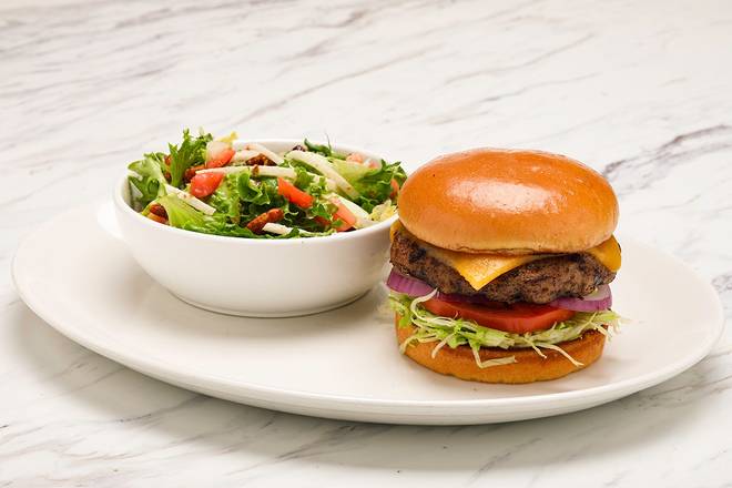 Order Cheeseburger food online from Firebirds Wood Fired Grill store, Omaha on bringmethat.com