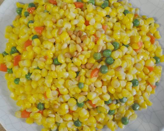 Order Pine Nuts with Sweet Corn（松子玉米） food online from New Qingdao Restaurant store, Alhambra on bringmethat.com