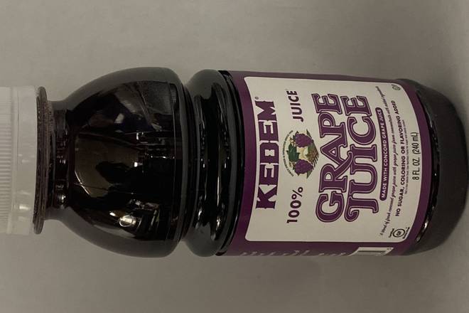 Order Kedem 100% Grape Juice (8 fl oz) food online from Mr. Kosher store, Encino on bringmethat.com