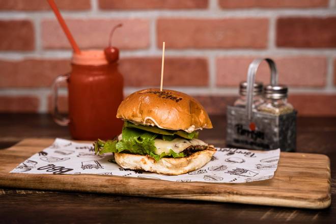 Order Avocado Burger food online from Parriyas Restaurant store, West New York on bringmethat.com