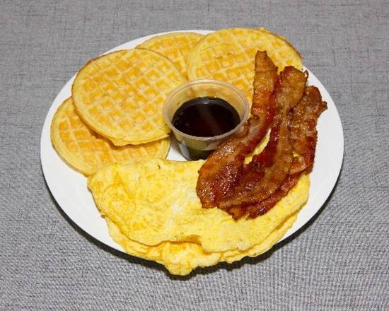 Order Waffles food online from Pruzzo's Custom Breakfast store, New York on bringmethat.com