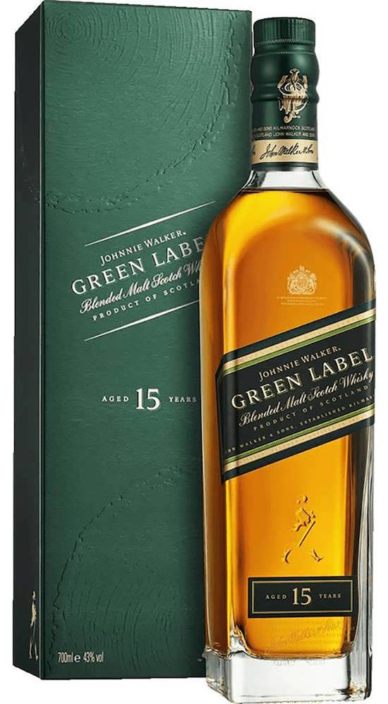 Order JOHNNIE WALKER GREEN 15YR 750ML food online from Liquor Depot store, Glenn Heights on bringmethat.com