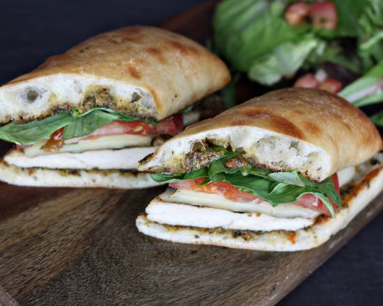 Order Tomato, Mozzarella & Chicken (TMC) food online from Max & Ermas Restaurants store, Monroeville on bringmethat.com