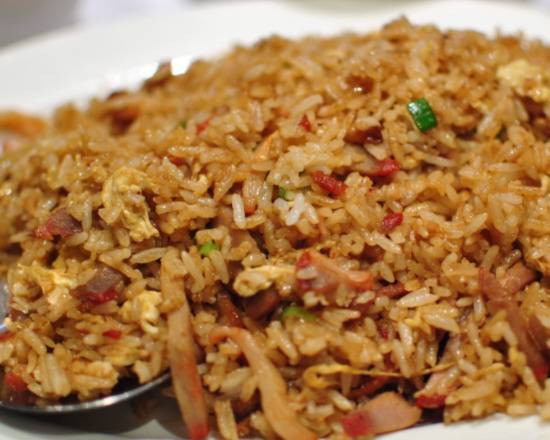 Order Roast Pork Fried Rice (1 Person) food online from Hong Kong Alleys Kitchen store, Union Park on bringmethat.com