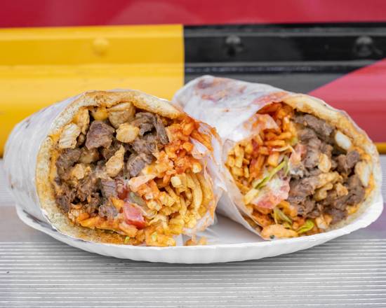 Order Pepito Mixto de Carne y Pollo food online from Tartara y Alemana FoodTruck store, Miami on bringmethat.com