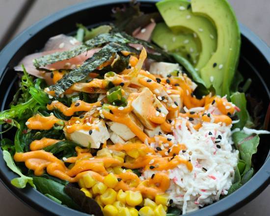 Order Tofu Poke Bowl food online from Bobablastic store, Dundee on bringmethat.com