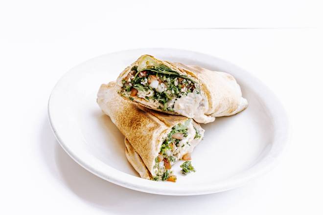 Order Hummus Tabouli Rolled food online from Aladdin's Eatery store, Pittsburgh on bringmethat.com