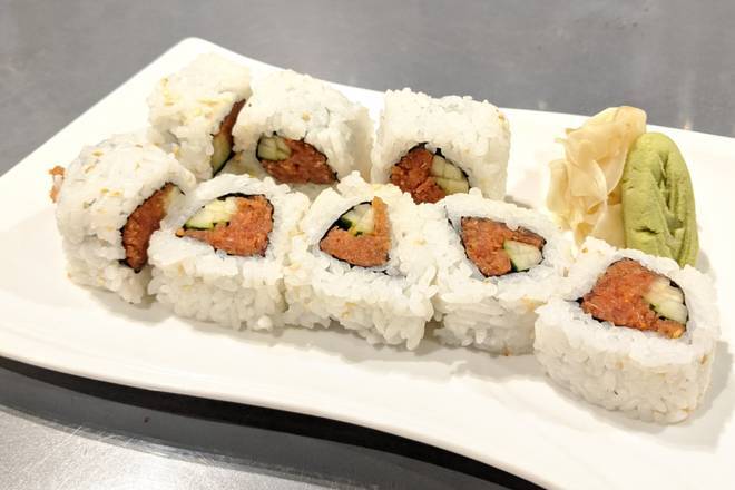 Order Spicy Tuna Roll food online from Jojo Sushi Bar & Restaurant store, Santa Rosa on bringmethat.com