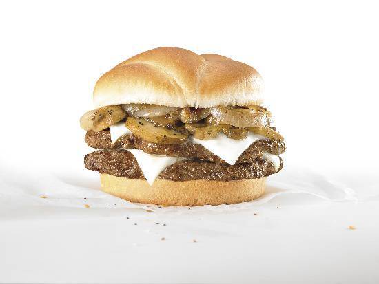 Order Double Mushroom Melt food online from A&W Restaurant store, Tampa on bringmethat.com