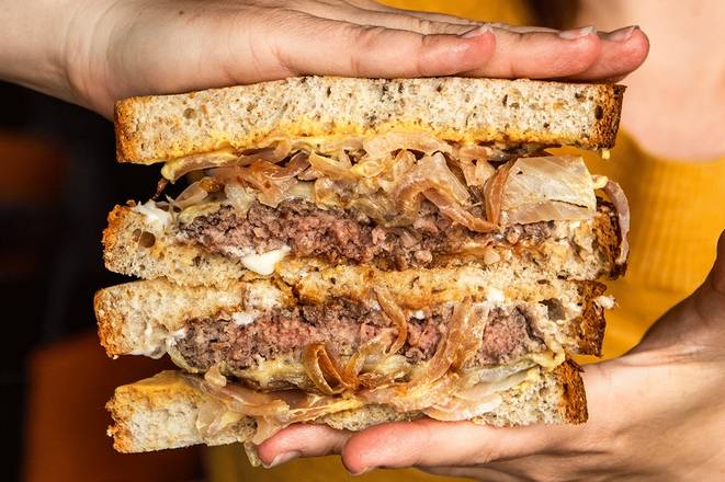 Order Nick's Patty Melt* food online from #204 Bad Daddy Burger Bar store, Greenwood Village on bringmethat.com
