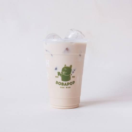 Order Roasted Oolong Milk Tea food online from BoBaPoP Tea Bar store, Falls Church on bringmethat.com