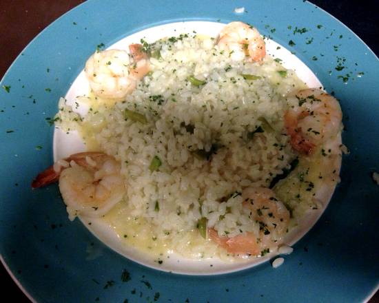 Order Risotto Agli Scampi e Asparagi food online from Trattoria Luna store, Miami on bringmethat.com
