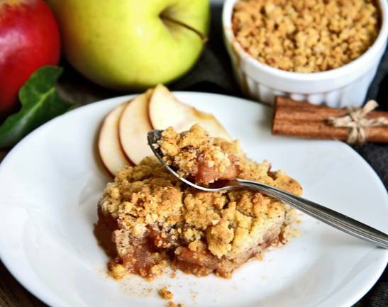 Order Apple Cobbler food online from Midtown Quesadillas Snob store, New Brunswick on bringmethat.com
