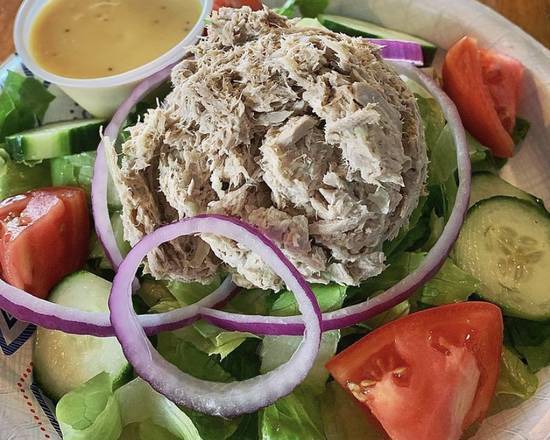 Order Tuna Fish Platter food online from Zachary's Restaurant store, Cape Canaveral on bringmethat.com