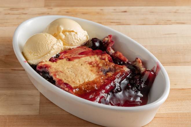 Order Blackberry Cobbler food online from Rib Crib BBQ & Grill store, Joplin on bringmethat.com