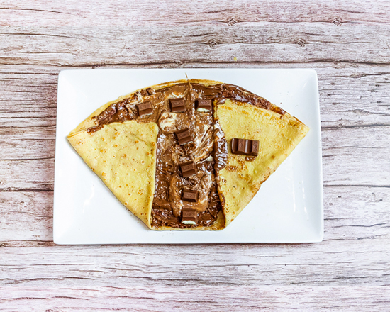 Pizza Nutella nature