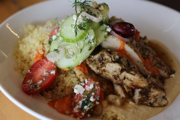 Order Mediterranean Grilled Chicken food online from Chop Shop Casual Urban Eatery Colfax store, Denver on bringmethat.com