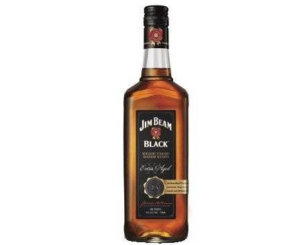Order Jim Beam Black, 750mL bourbon (43.0% ABV) food online from Woodbury Wine & Spirits store, ORLANDO on bringmethat.com