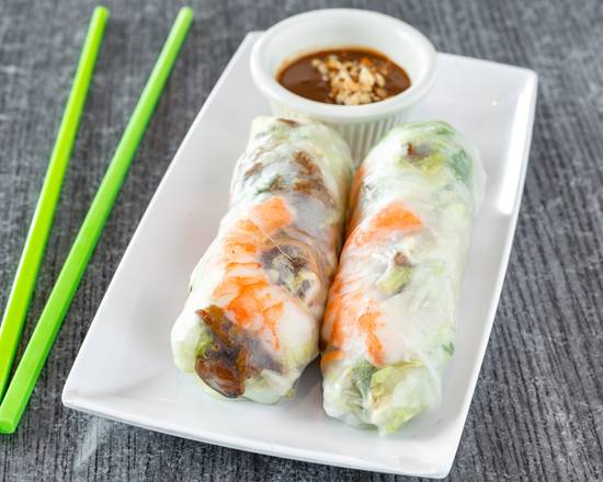 Order Grilled Shrimp Spring roll food online from Pho Bistreaux - Harahan store, New Orleans on bringmethat.com