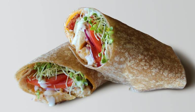 Order Chicken Wrangler Wrap food online from Erik Delicafe store, Watsonville on bringmethat.com