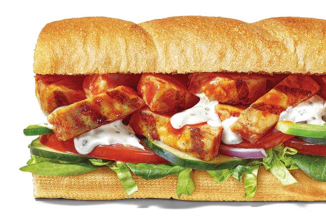 Order Buffalo Chicken Footlong Pro (Double Protein) food online from Subway Sandwiches & Salads store, Essex on bringmethat.com