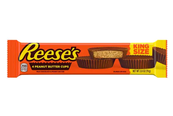 Order Reese's Peanut Butter Cups King Size food online from Trumbull Super Stop store, Trumbull on bringmethat.com