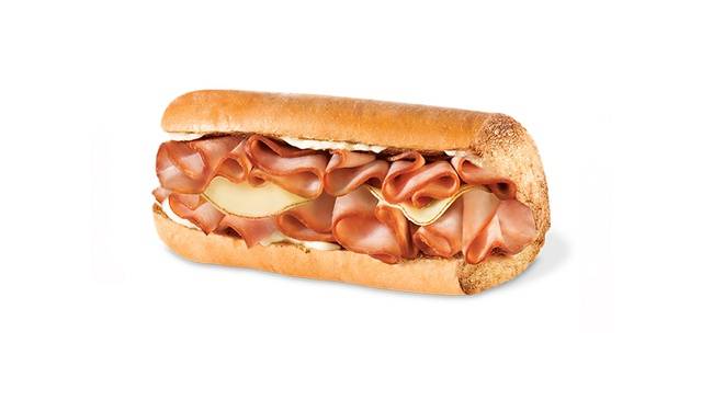 Order Kid's Ham and Cheese Sub food online from Quiznos Grill store, Denver on bringmethat.com