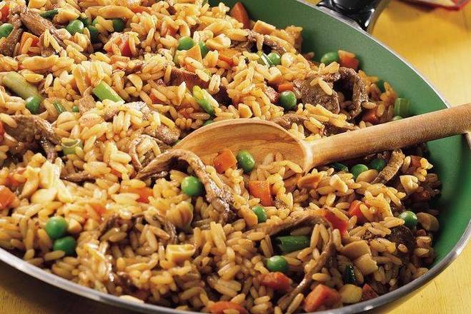 Order Beef Fried Rice food online from Wow Wings & Hibachi store, Spartanburg on bringmethat.com