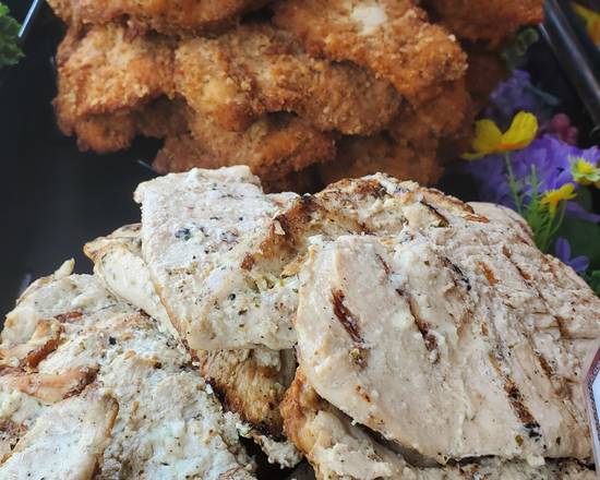 Order Grilled or Fried Chicken Cutlets (1LB) food online from Long Island Bagel Cafe store, Scarsdale on bringmethat.com