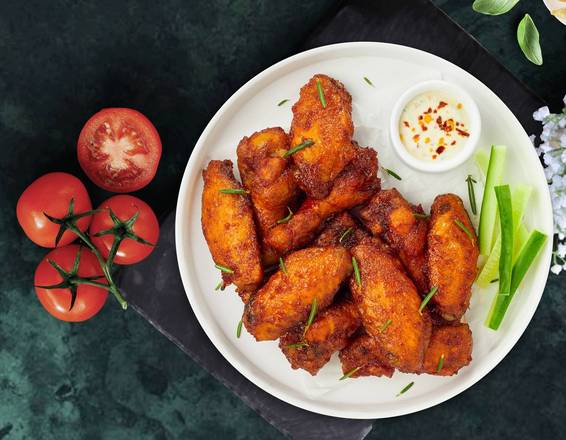 Order Plain Wings  food online from Late Cravings store, Brentwood on bringmethat.com