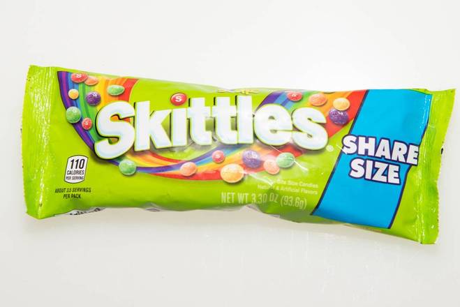 Order Skittles Sour Share Size (3.3 oz) food online from Shell store, Tampa on bringmethat.com