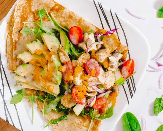 Order Avocado Chicken iCrepe food online from Icream Yogurt & Crepes store, Falls Church on bringmethat.com