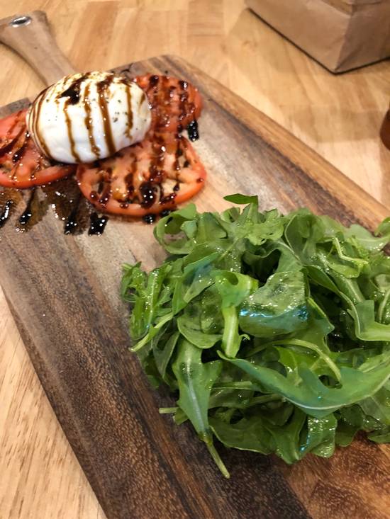 Order Burrata & Italian Balsamic Glaze food online from Mister O1 store, Naples on bringmethat.com