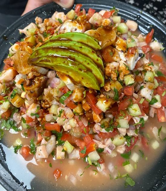 Order Ceviche Mixto food online from Isla del Mar store, Omaha on bringmethat.com