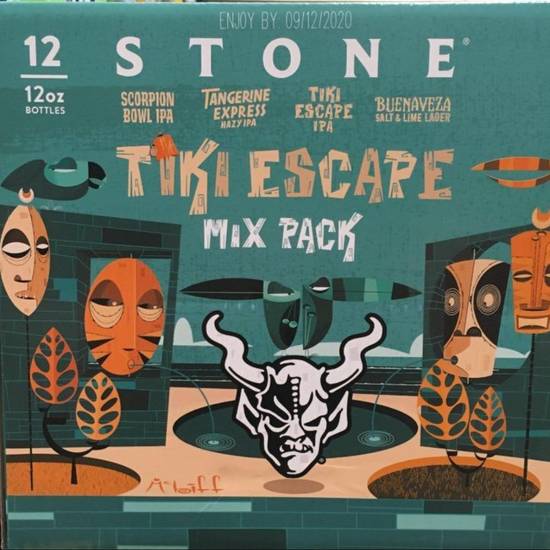 Order STONE MIXED 12 PACK 12PK-12OZ BTLS food online from Rocky Liquor store, Claremont on bringmethat.com