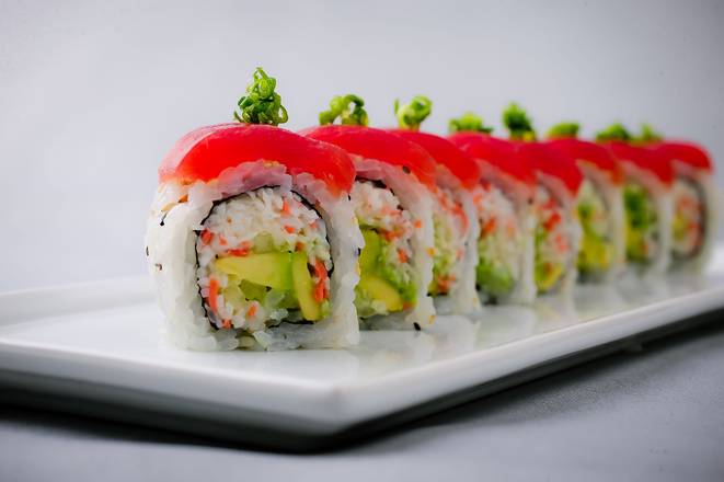 Order 13.Hawaiian Roll food online from Fuji Revolving Sushi Bar store, Cypress on bringmethat.com