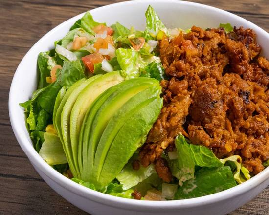 Order 33 Taco Salad (Vegan) food online from 33 Taps store, Los Angeles on bringmethat.com
