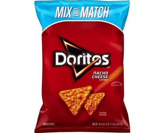 Order Doritos Nacho Cheese (18 oz) food online from Shell store, Tampa on bringmethat.com