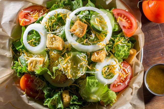 Order GARDEN SALAD food online from Wayback Burgers store, Mechanicsburg on bringmethat.com