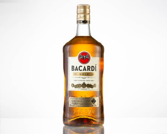 Order Bacardi Gold, 1.75L rum (40.0% ABV) food online from Sweeney Liquors store, Hollywood on bringmethat.com