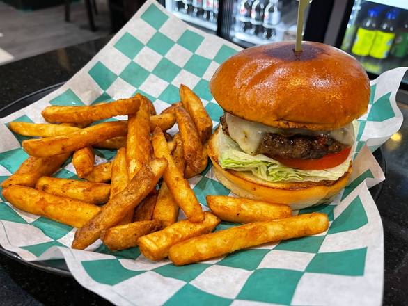 Order 5-Alarm Burger food online from Habeeb Grill By Pita Grill And Creperie store, Franklin on bringmethat.com