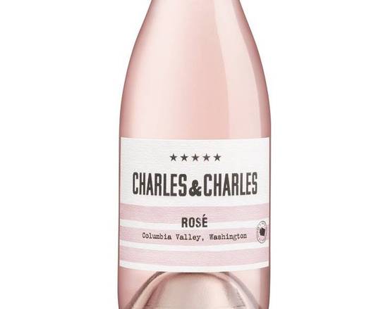 Order Charles & Charles Rose 750 ml (11.8% ABV) food online from Silver Liquor Market store, Los Angeles on bringmethat.com