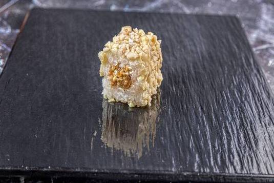 Foie gras miel cacahuète
